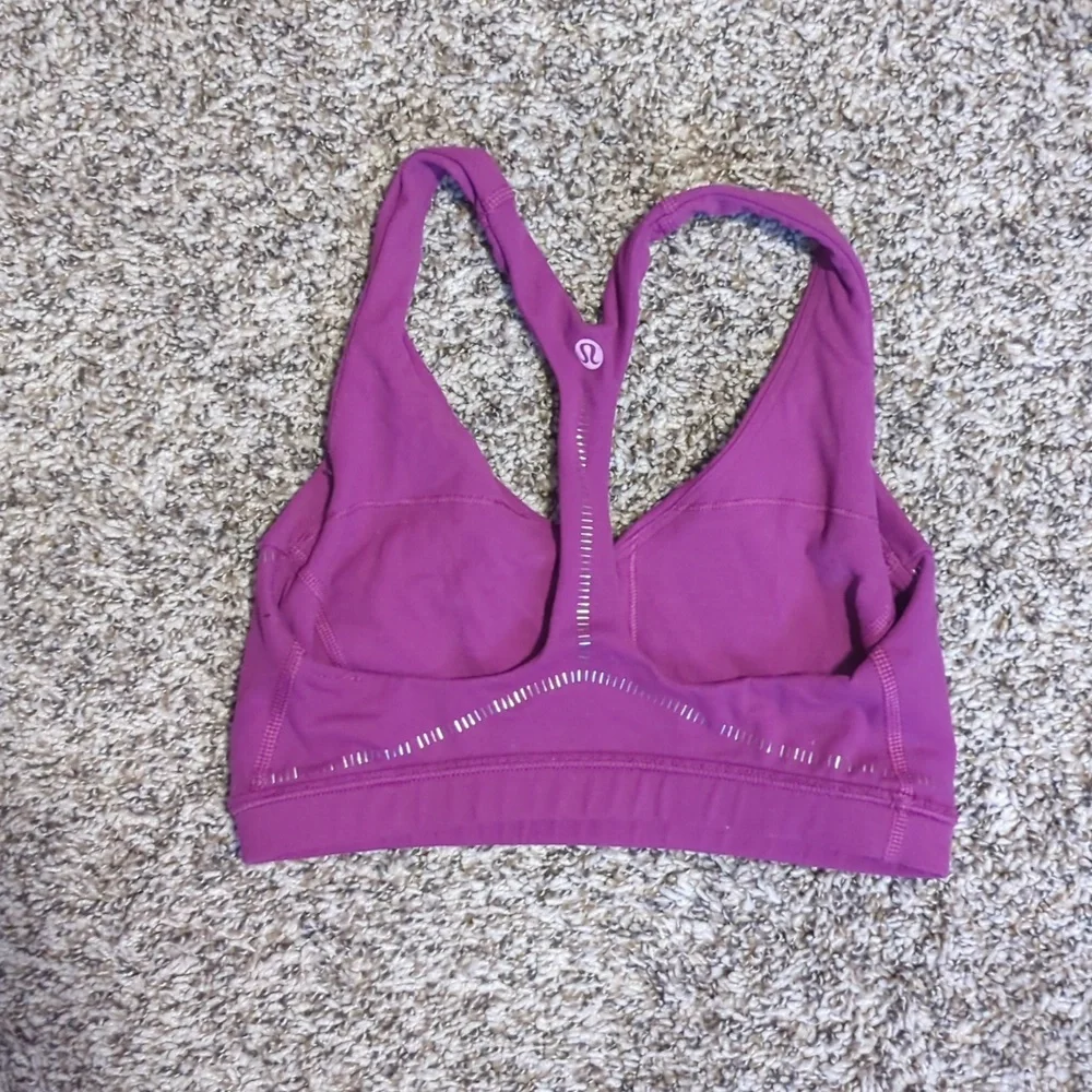 Lululemon Reflective Sports Bra - Picture 2 of 4